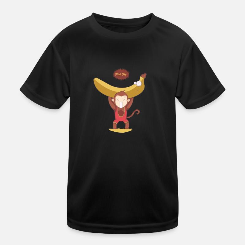 Affe Stärke Kinder Funktions-T-Shirt