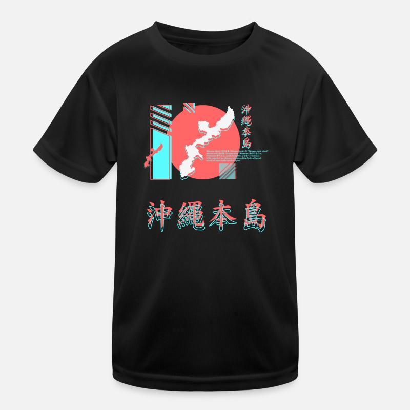 Okinawa Streetwear Kinder Funktions-T-Shirt