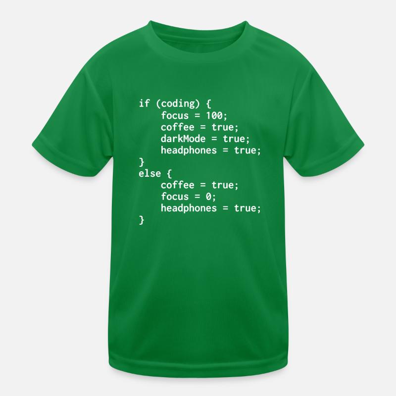 Programmer Else Code Kids Functional T-Shirt