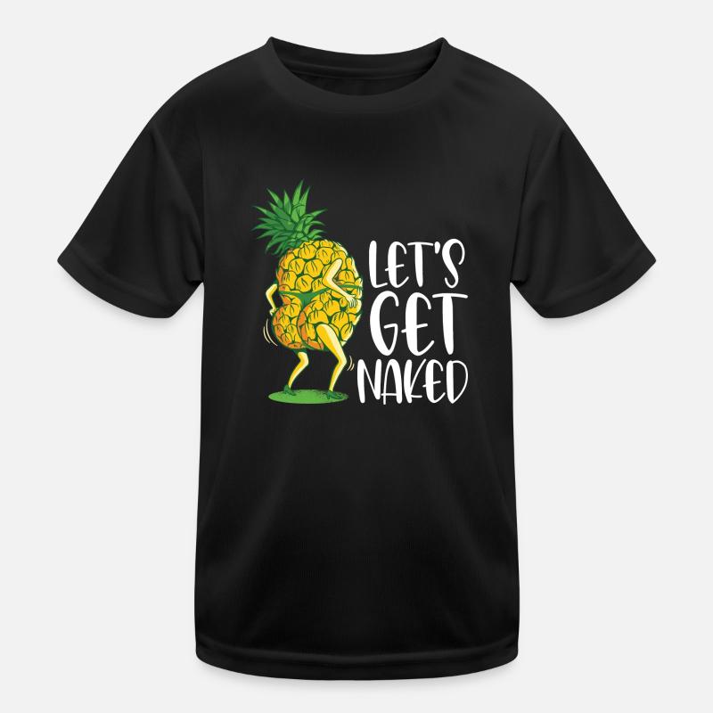 Ananas Kinder Funktions-T-Shirt