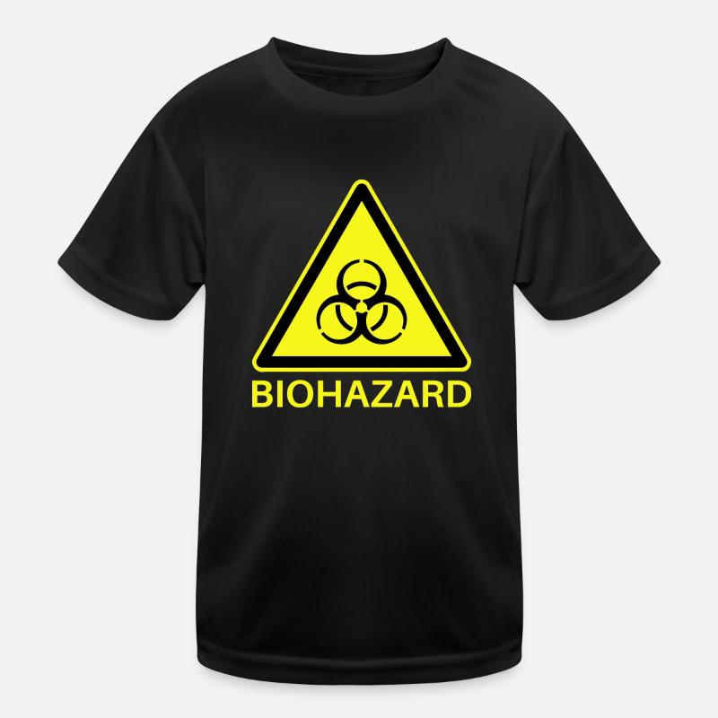 Warnung vor Biogefahren, Warnung vor Biologischen Daten Kinder Funktions-T-Shirt