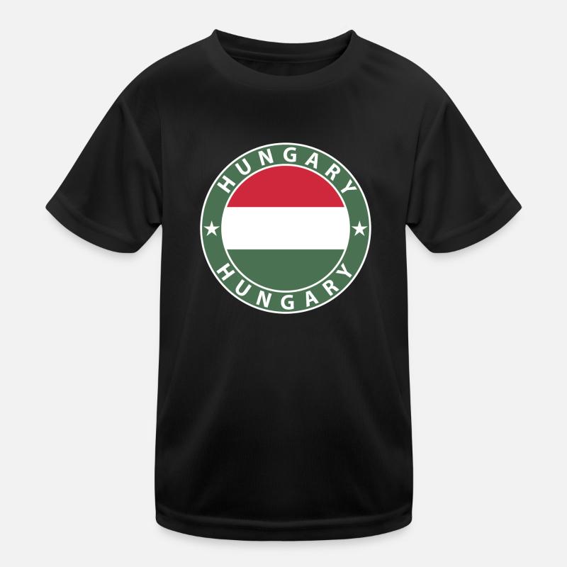 Ungarn Kinder Funktions-T-Shirt