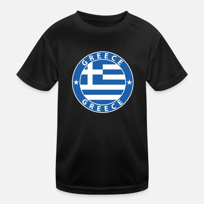 Greece Kids Functional T-Shirt