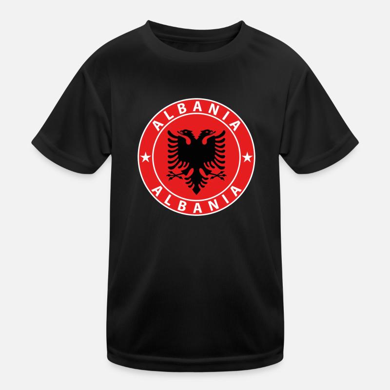 Albania Kids Functional T-Shirt
