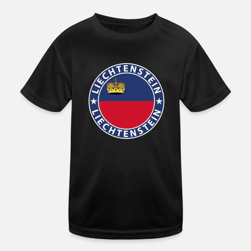 Liechtenstein T-shirt sport Enfant