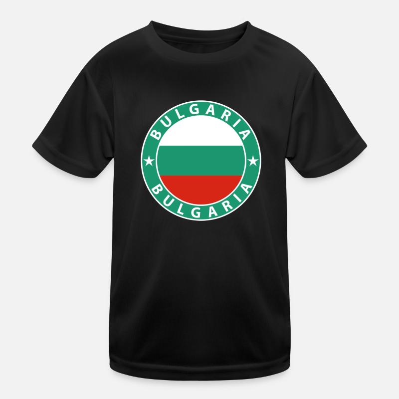Bulgarien Kinder Funktions-T-Shirt