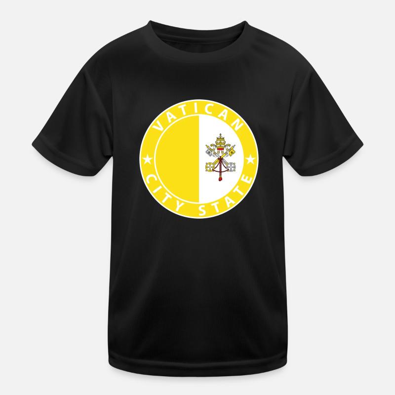 Vatikan Kinder Funktions-T-Shirt
