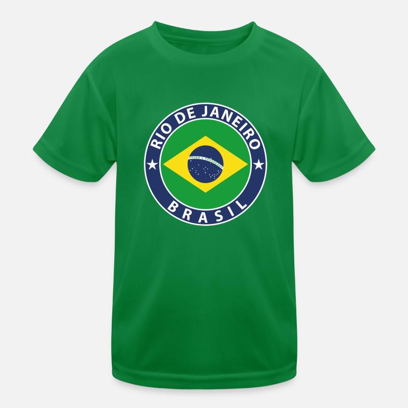 Rio de Janeiro Kinder Funktions-T-Shirt