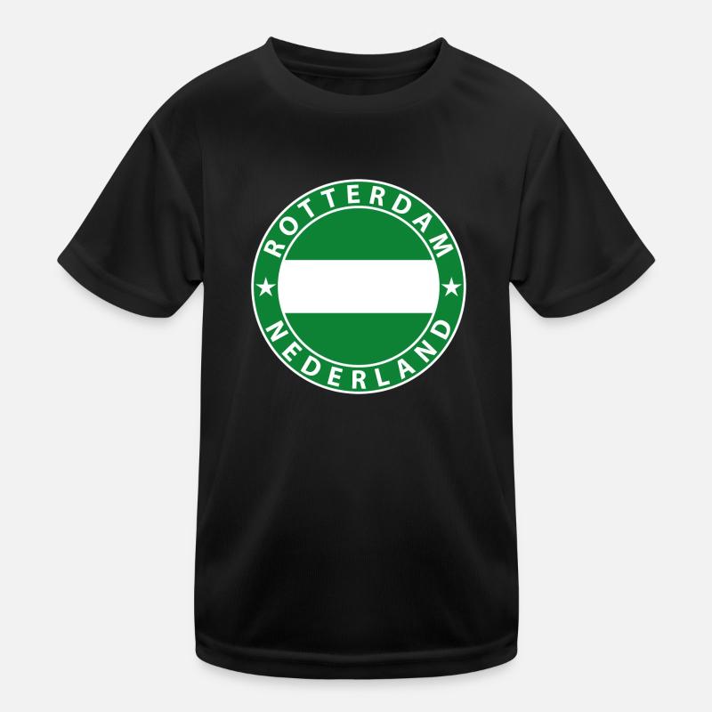 Rotterdam Kinder Funktions-T-Shirt