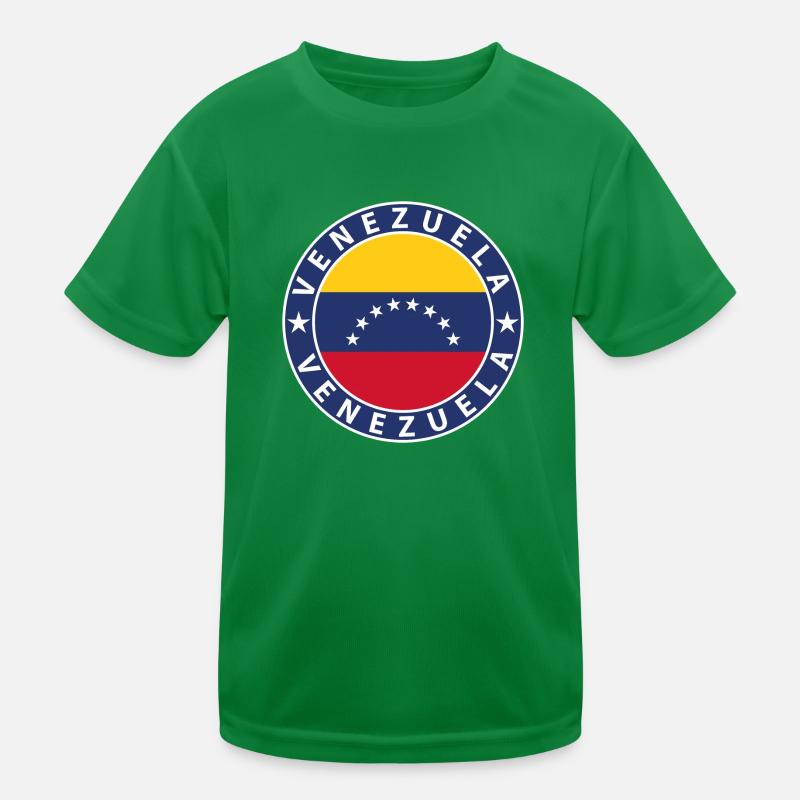 Venezuela Kinder Funktions-T-Shirt