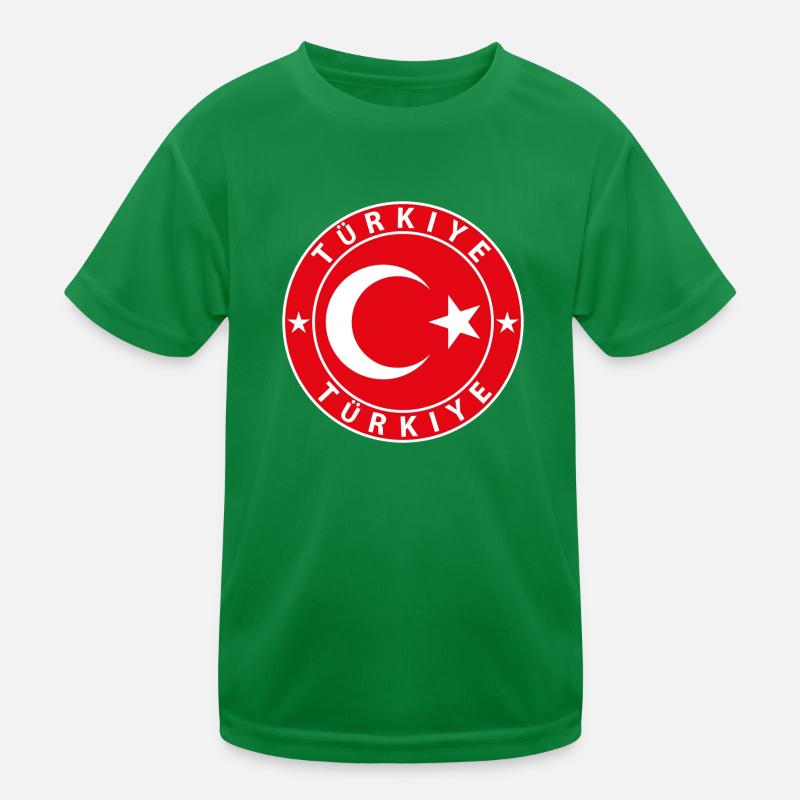 Turkey Kids Functional T-Shirt