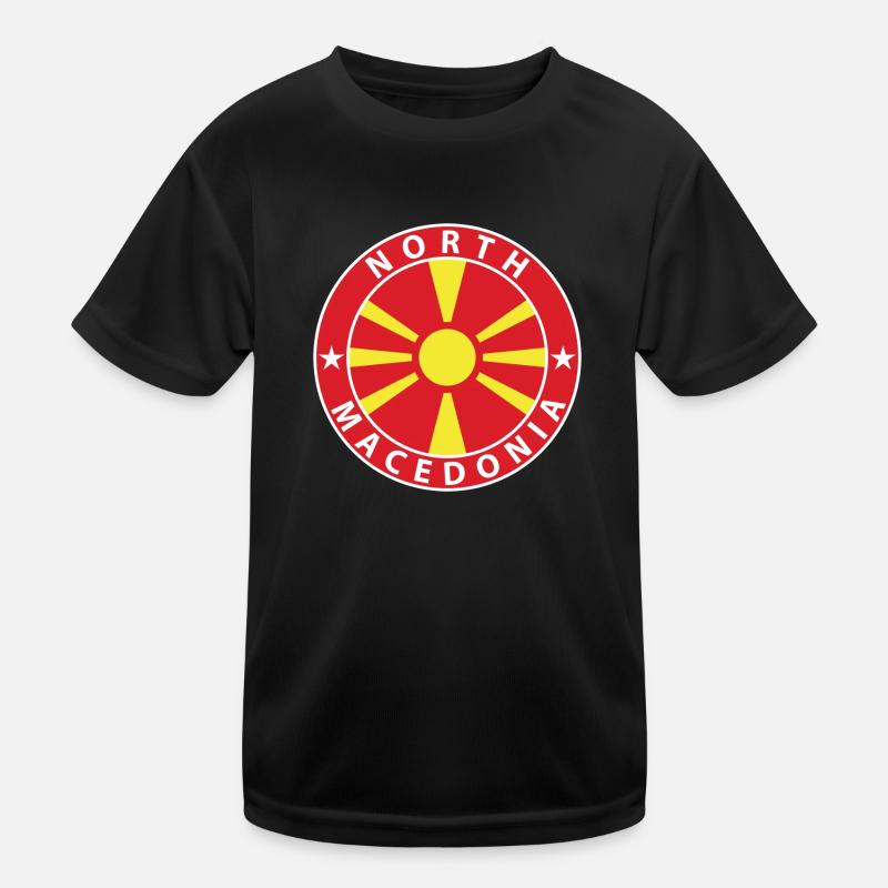 Macédoine du Nord T-shirt sport Enfant