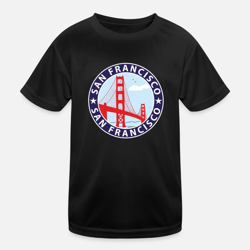 San Francisco T-shirt sport Enfant