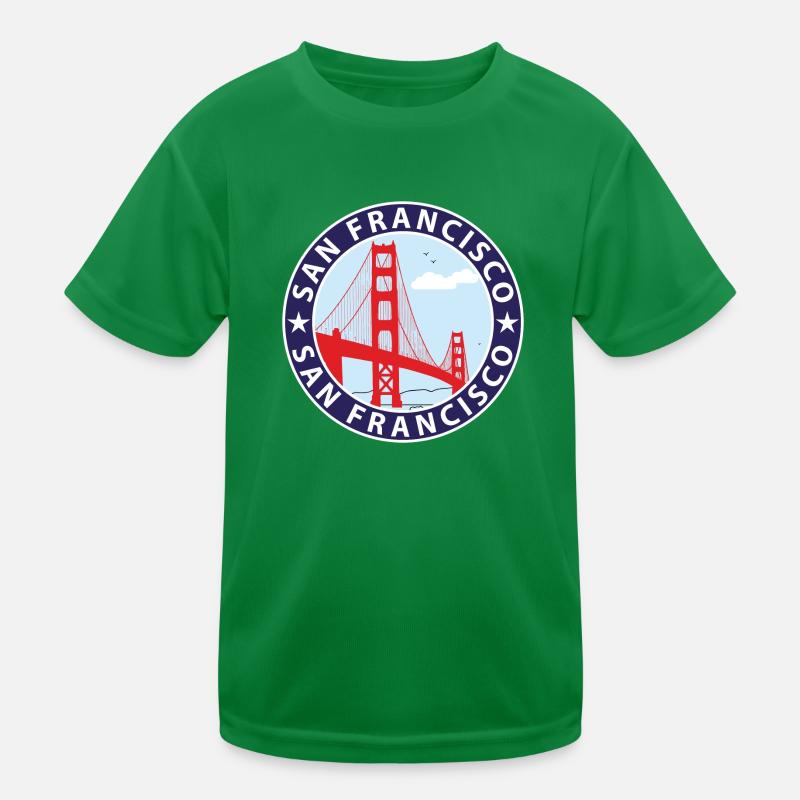 San Francisco Kinder Funktions-T-Shirt