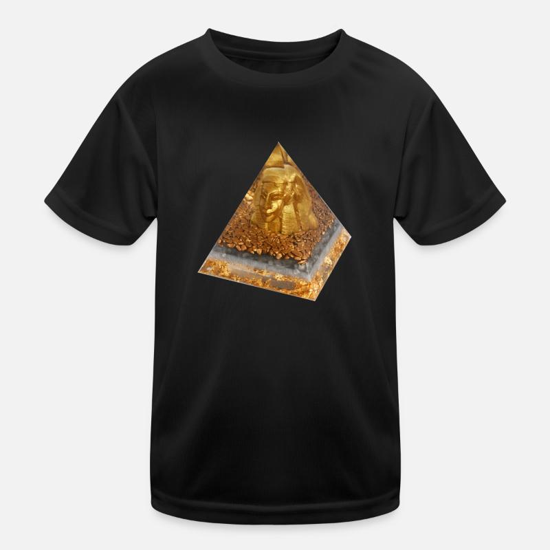 Pharao Echnaton- Pyramide Kinder Funktions-T-Shirt