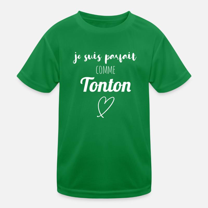 je suis parfait comme Tonton T-shirt sport Enfant