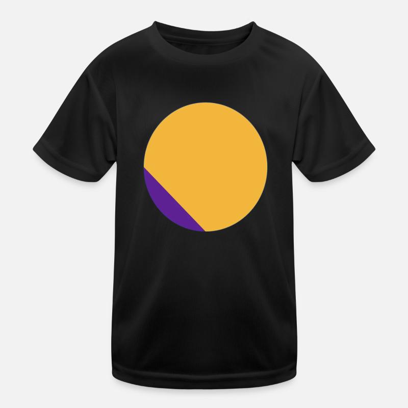 two-color circle Kids Functional T-Shirt