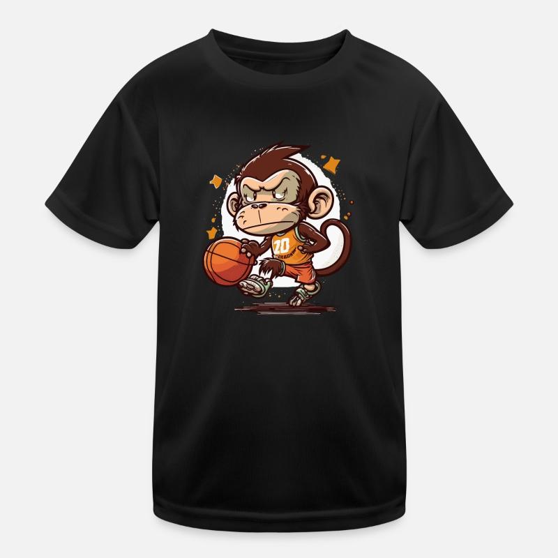 Monkey Baller Kids Functional T-Shirt