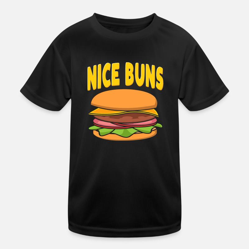 Nice Buns Kinder Funktions-T-Shirt