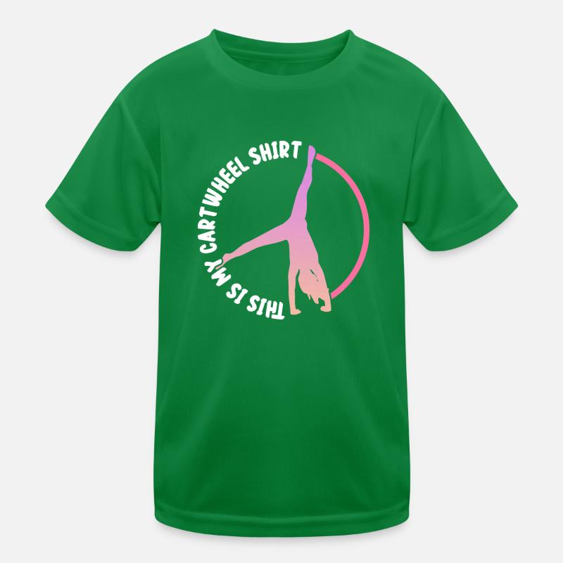 C’est mon motif de roue de charrette T-shirt sport Enfant