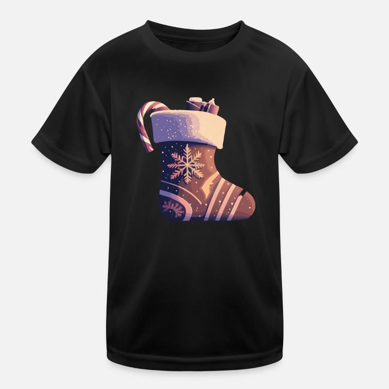 Bas de Noël T-shirt sport Enfant