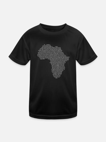 The real Africa - Kids Functional T-Shirt - black - Front