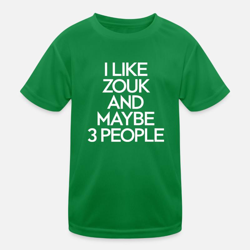 Zouk-Tanz-Geschenk Kinder Funktions-T-Shirt