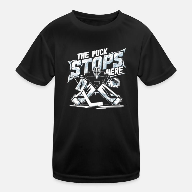 hockey statement for defenders Kids Functional T-Shirt