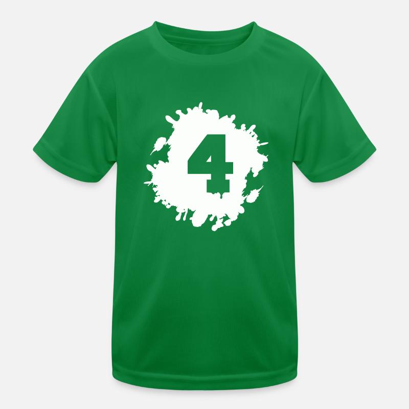 4 klecks Kinder Funktions-T-Shirt