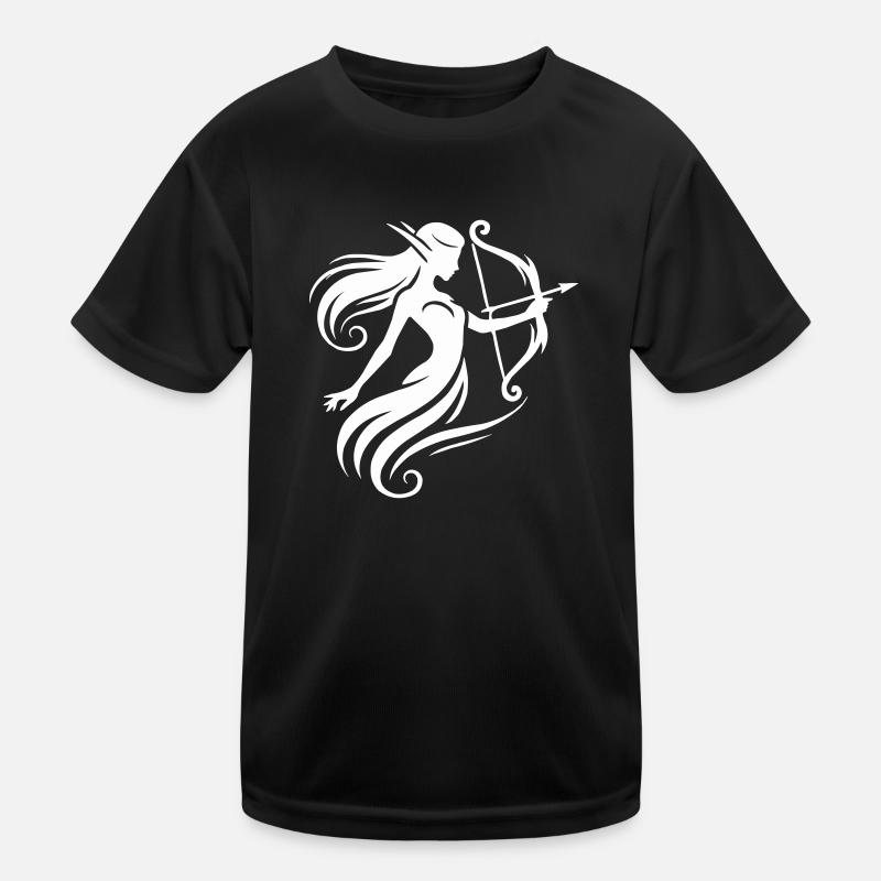 Elf Bow and Arrow Kids Functional T-Shirt