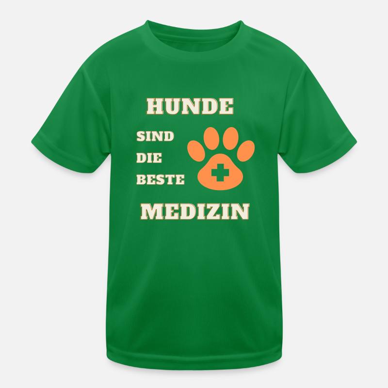 Hundespruch Kinder Funktions-T-Shirt