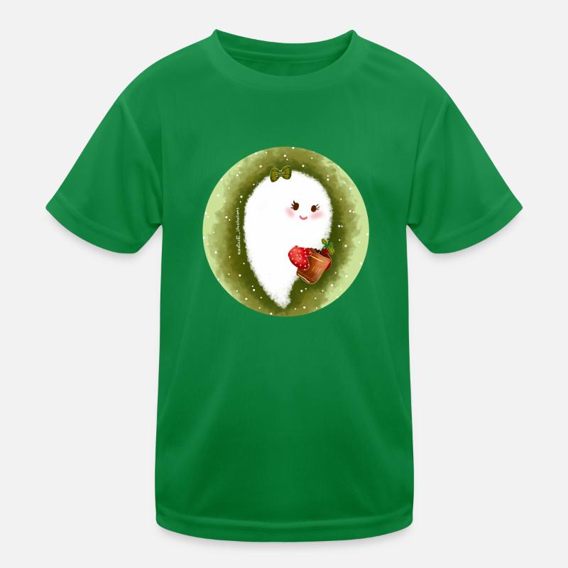 Geist im Garten Kinder Funktions-T-Shirt