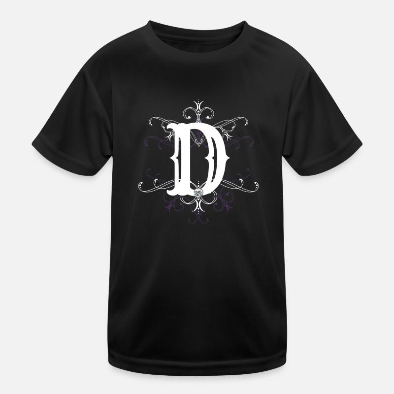 Buchstabe D Buchstabe-D Kinder Funktions-T-Shirt