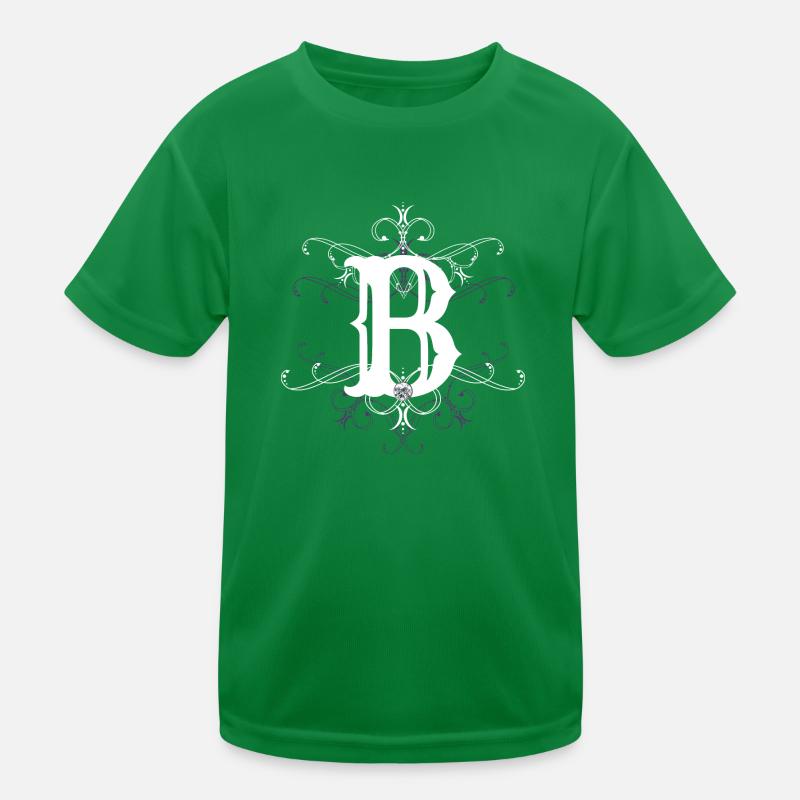 Buchstabe B Buchstabe-B Kinder Funktions-T-Shirt