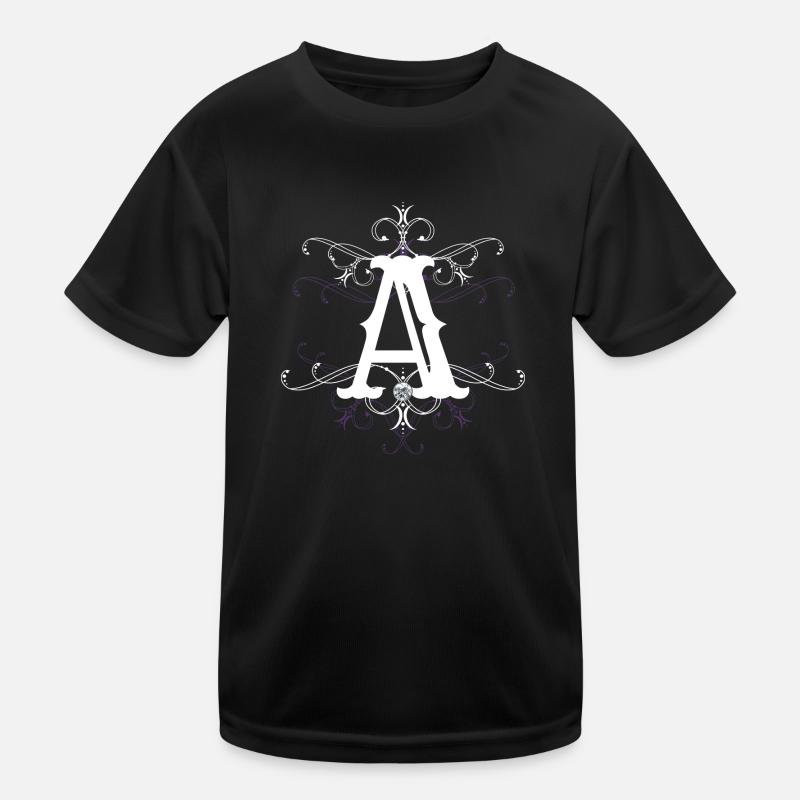 Buchstabe A Buchstabe-A Kinder Funktions-T-Shirt