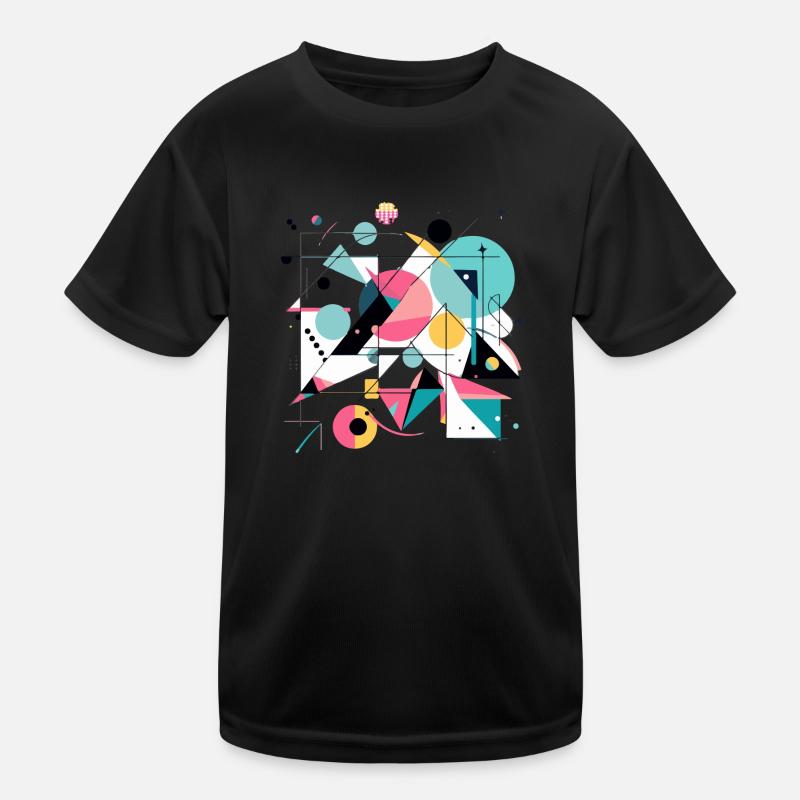 Abstract design Kids Functional T-Shirt