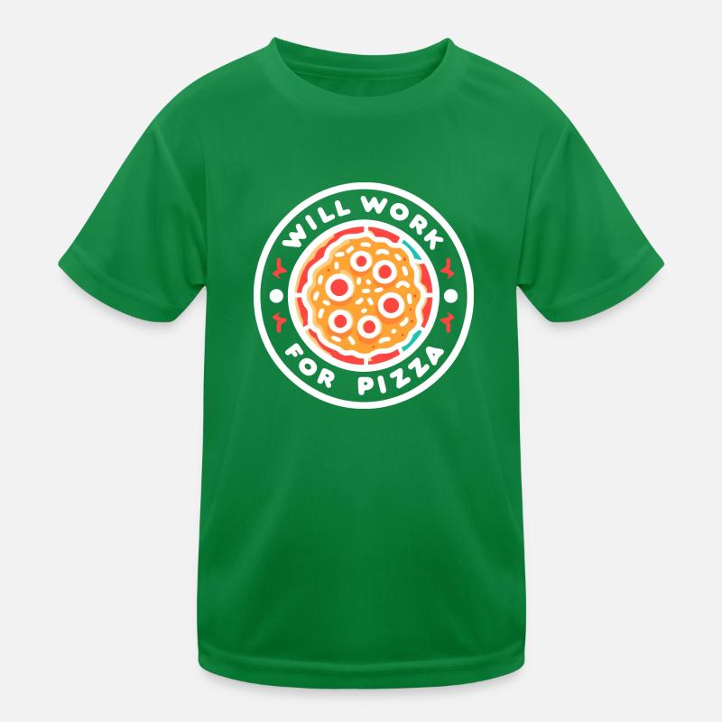 Fonctionnera pour Pizza T-shirt sport Enfant