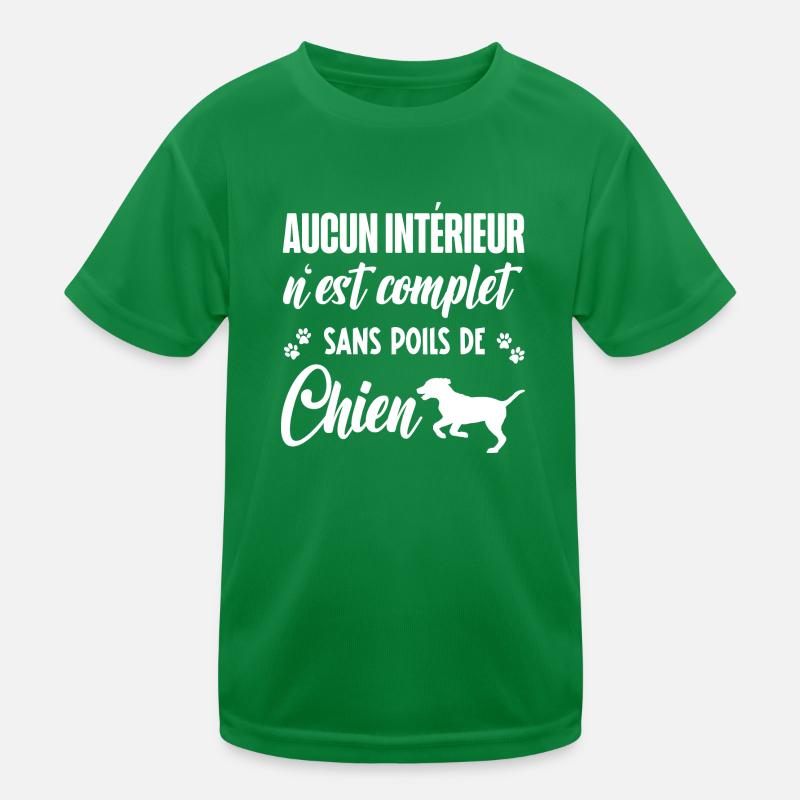 poils de chien T-shirt sport Enfant