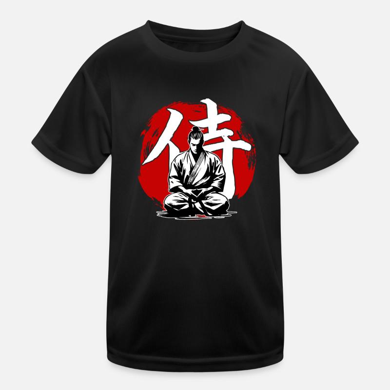 Samurai Ronin Karate Kimono Kampfkunst Kinder Funktions-T-Shirt