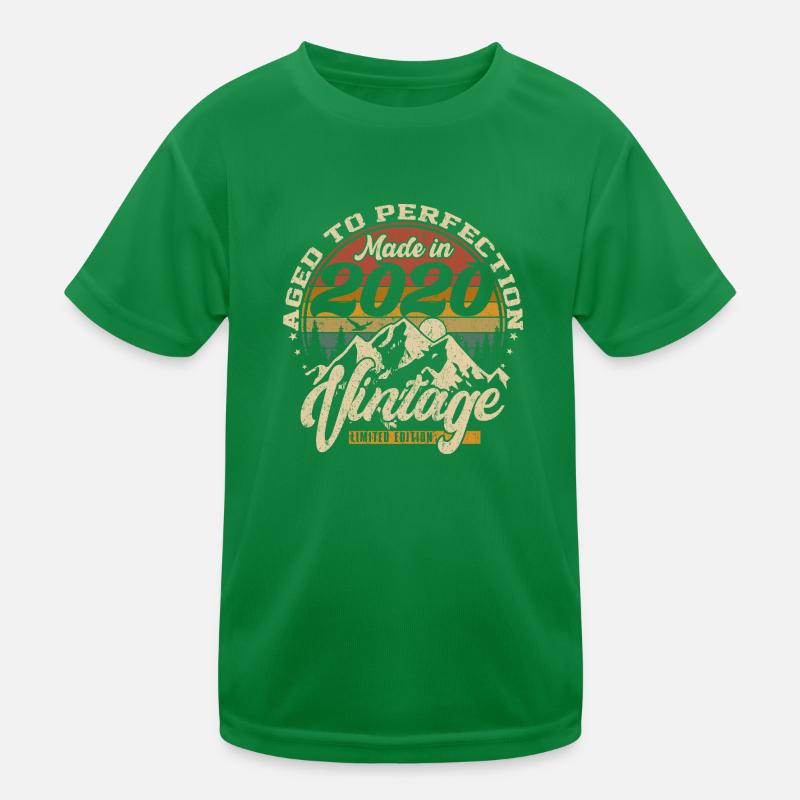 Made in 2020 Vintage Édition limitée Cadeau T-shirt sport Enfant