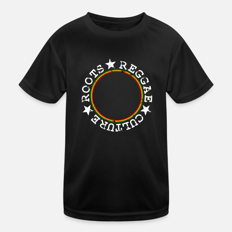 Roots Reggae Kinder Funktions-T-Shirt