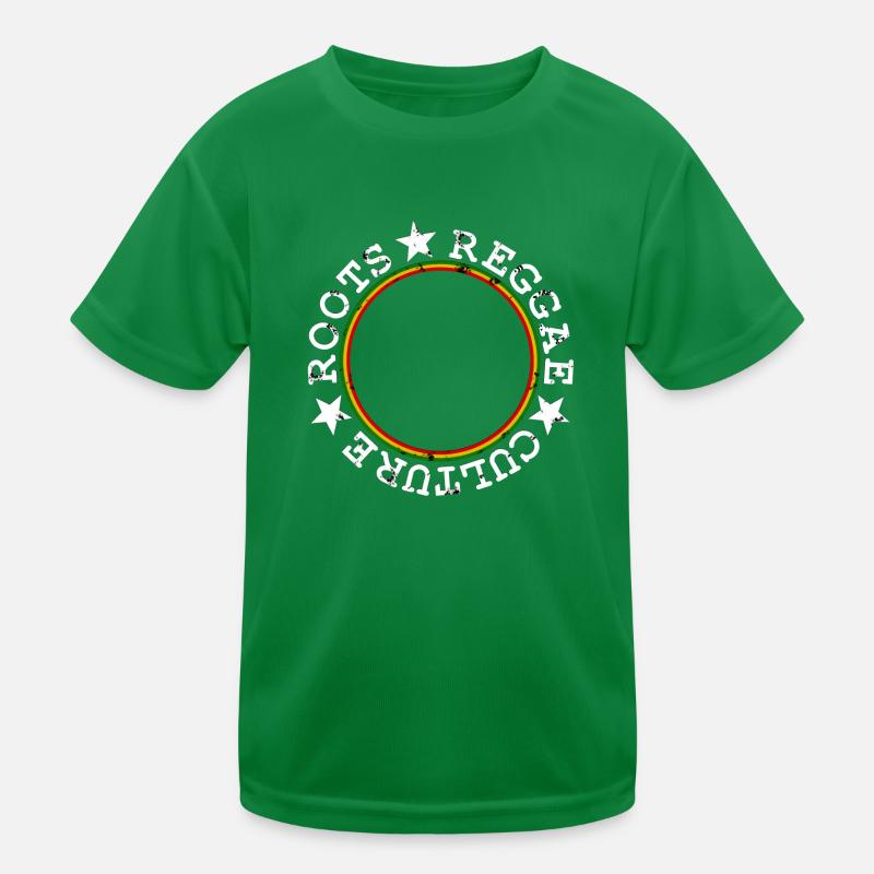 Roots Reggae Kinder Funktions-T-Shirt