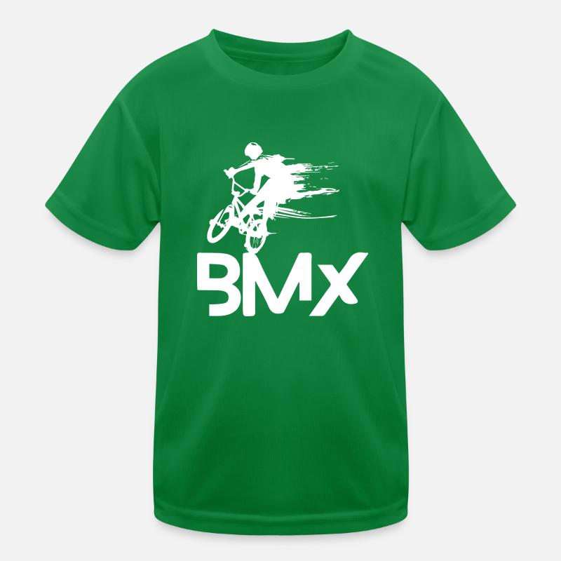 BMX Geschenk Teenager oder Junge Kinder Funktions-T-Shirt