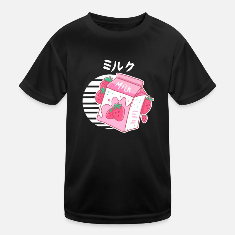 Esthétique Rose Pastel Coréen T-shirt sport Enfant
