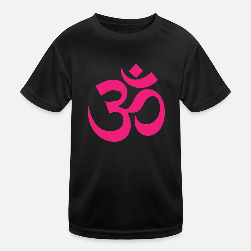 Om pink, pink Kids Functional T-Shirt