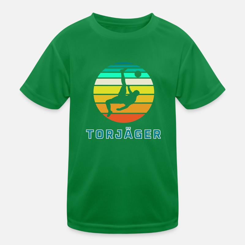 Torjäger Kinder Funktions-T-Shirt