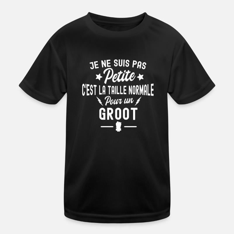 je ne suis pas petite / petite groot T-shirt sport Enfant