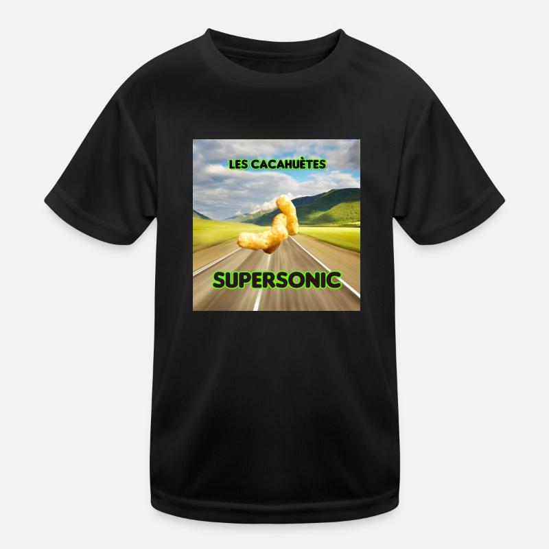 Cacahuètes supersonic 🏎️🥜 T-shirt sport Enfant