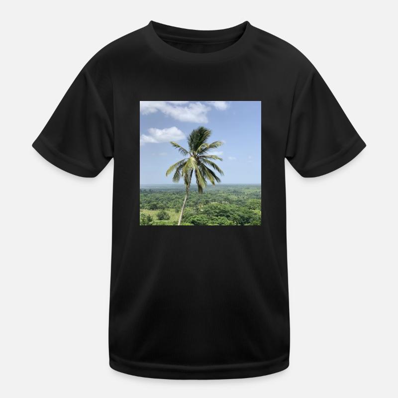 Palm tree Kids Functional T-Shirt
