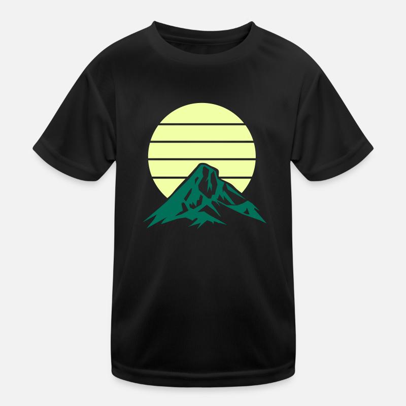 Mountains Mountains Kids Functional T-Shirt